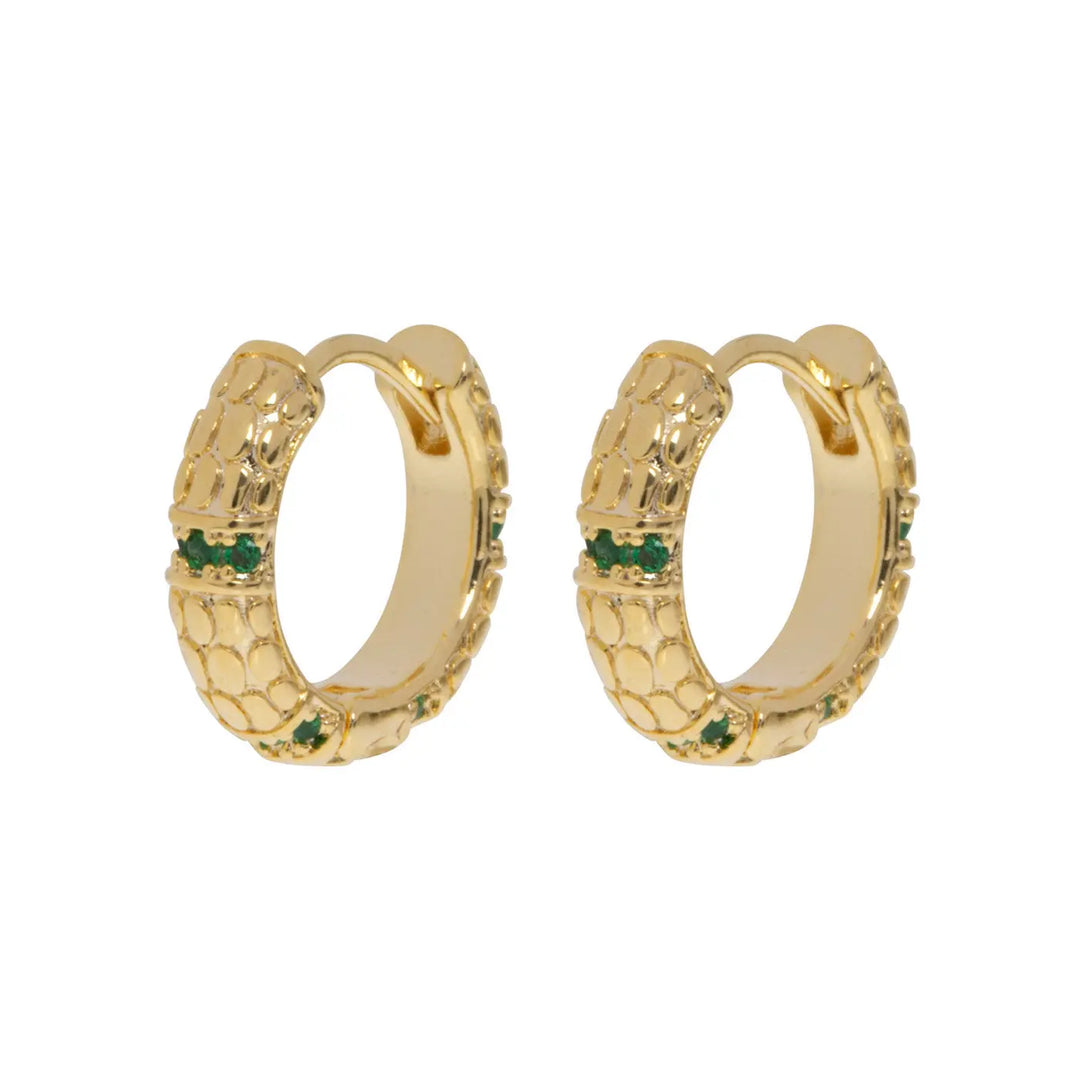 Kiia - Snake Hoop Earrings