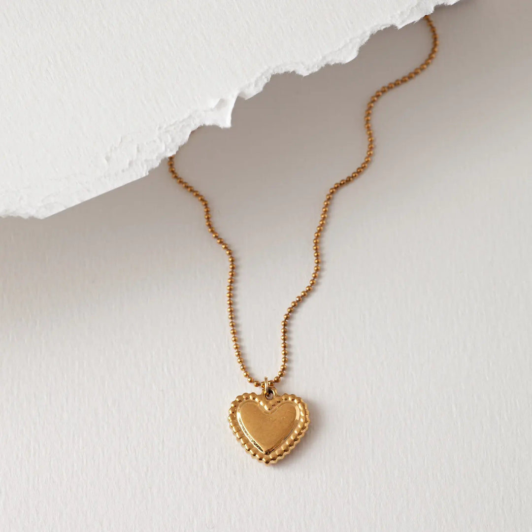 Goldie - Special Heart Necklace Stainless Steel