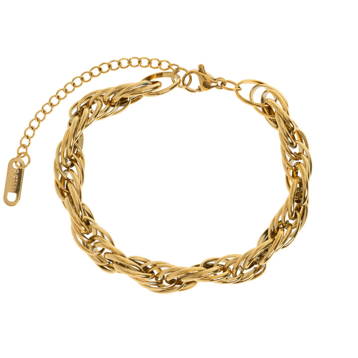 Alexis - Chunky Statement Chain Armbånd i rustfrit stål