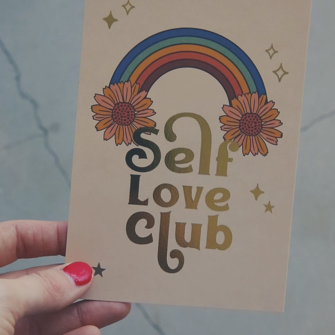 Self Love Club Postcard