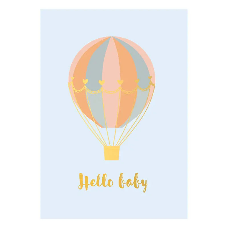 Hello Baby Postcard