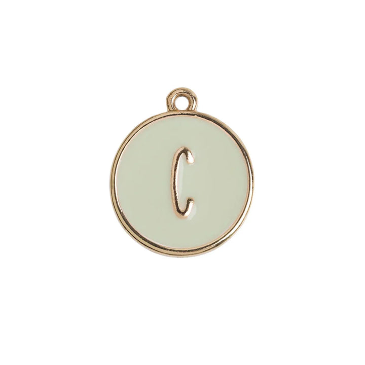 Enamel Letters C