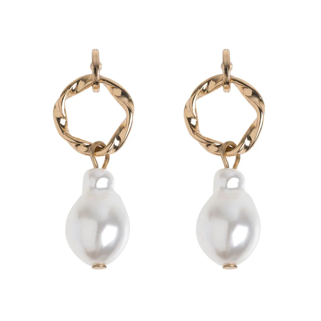 Chunky Pearl Earrings