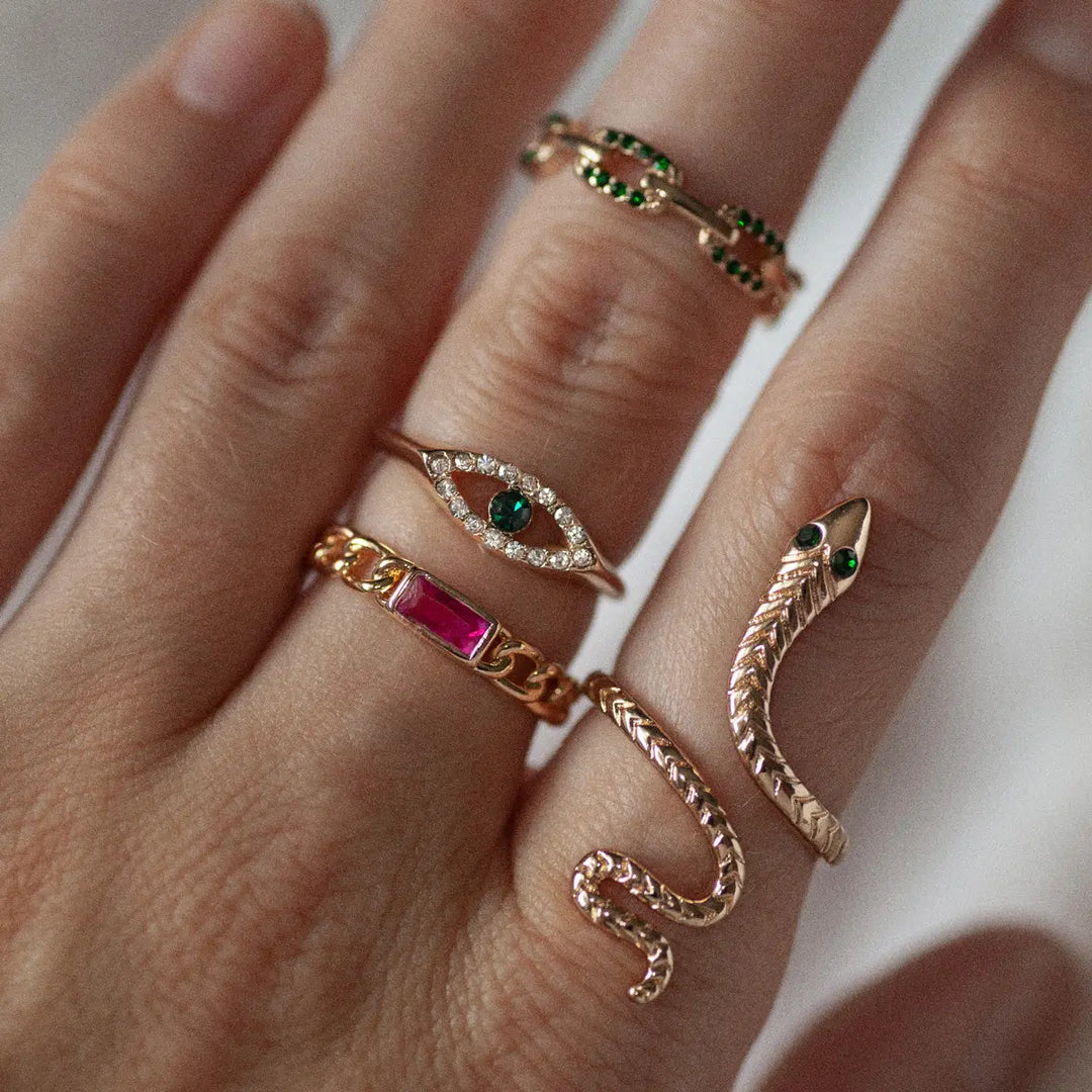 Cool Snake Serpent Ring